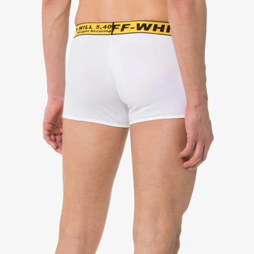 OFF WHITE c/o VIRGIL ABLOH INDUSTRIAL TAPE BOXER SHORTS LARGE NEW